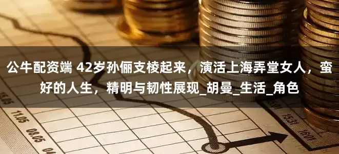 公牛配资端 42岁孙俪支棱起来，演活上海弄堂女人，蛮好的人生，精明与韧性展现_胡曼_生活_角色