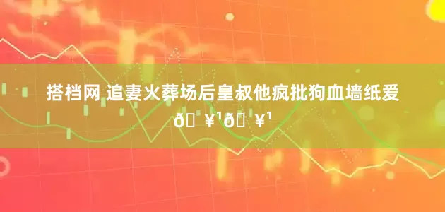 搭档网 追妻火葬场后皇叔他疯批狗血墙纸爱🥹🥹